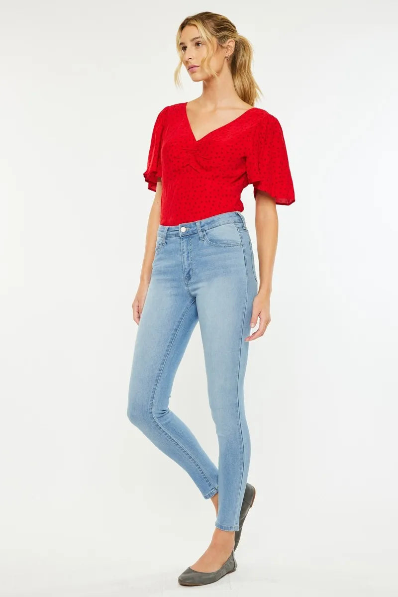 Kancan High Rise Super Skinny Jeans - Ladyez