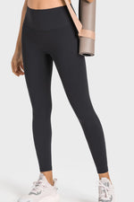 Millennia High-Rise Wide Waistband Yoga Leggings - Ladyez