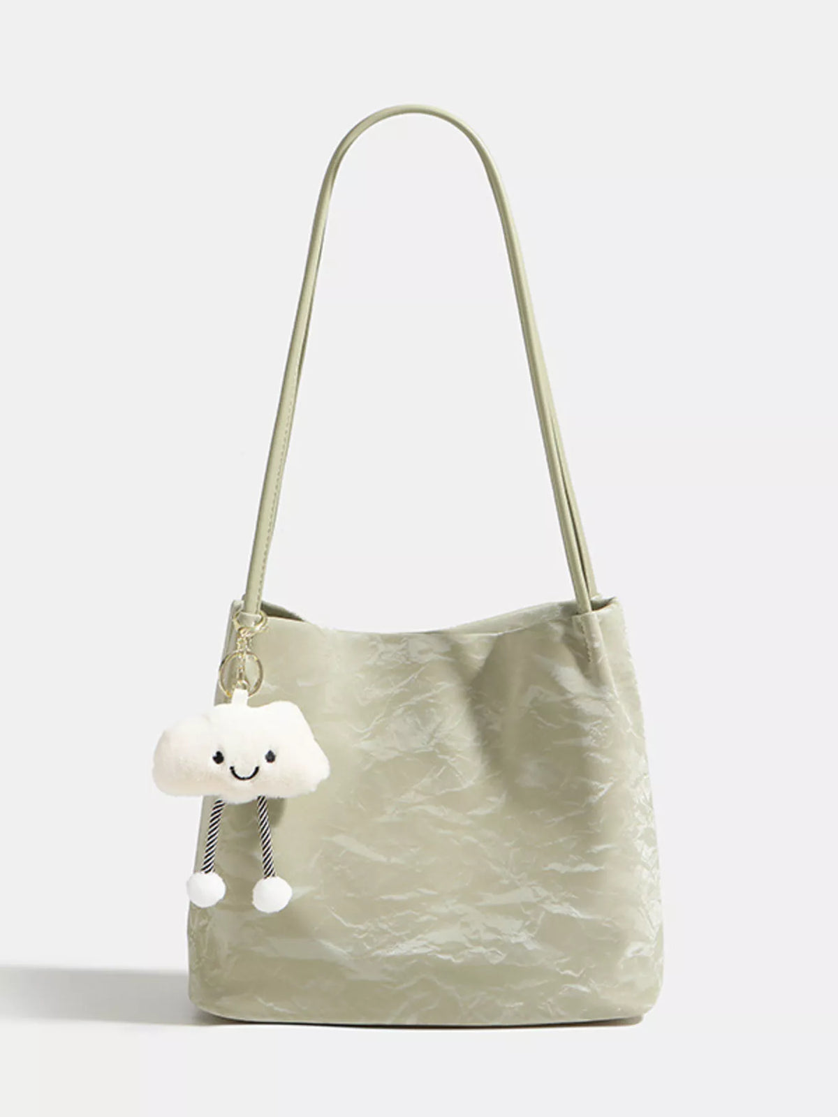 Lightweight Leather Shoulder Bag