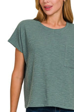Zenana Round Neck Short Sleeve T-Shirt
