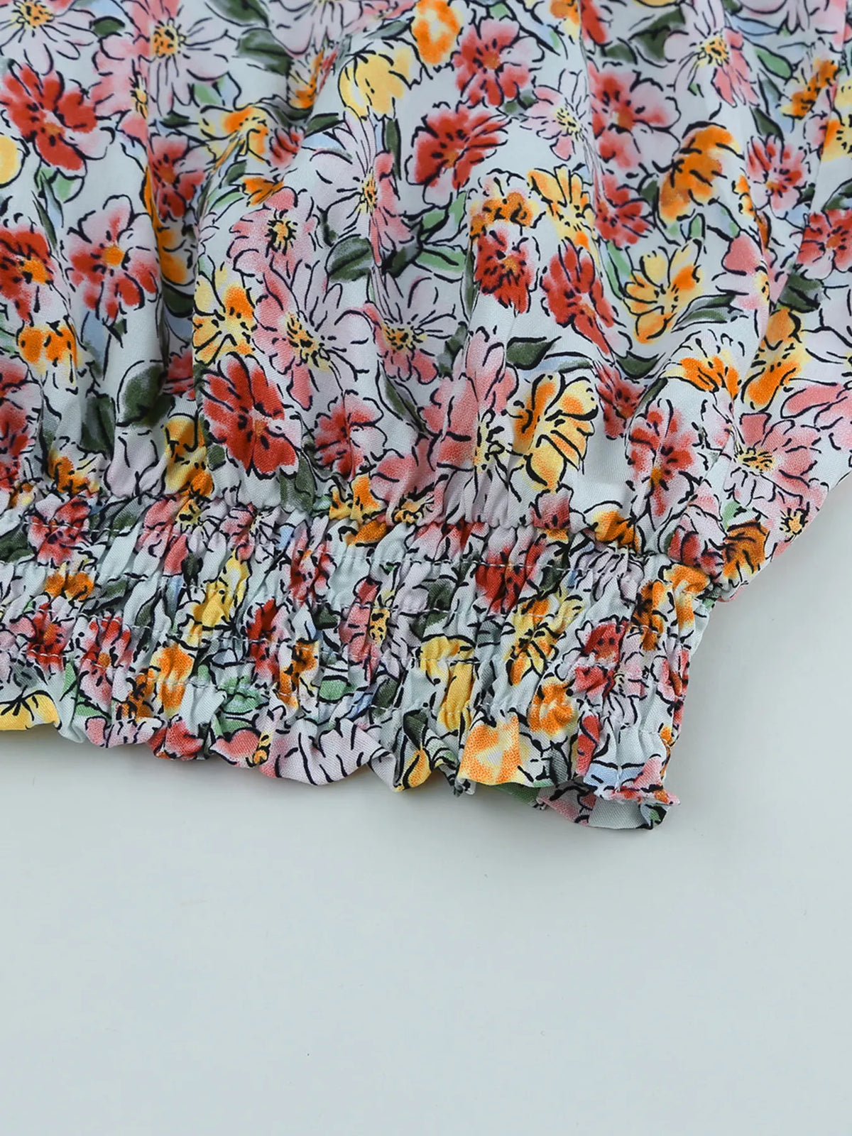 Floral Print Halter Cami - Ladyez
