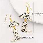 Cowboy Hat and Boot Dangle Earrings