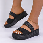 Open Toe Platform Sandals
