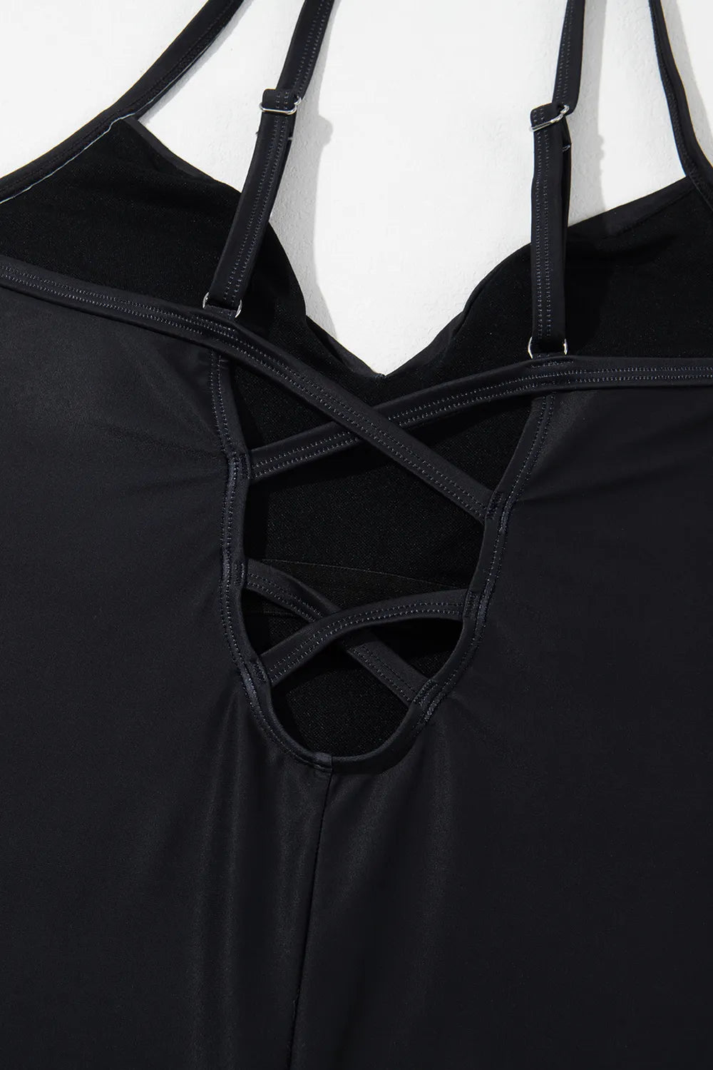 Embroidered V-Neck One-Piece Swimwear - Ladyez