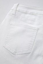 High-Waisted Straight Leg Jeans