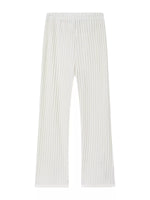 Ribbed Knit Top and Pants Set
