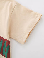 Children's Tiger Graphic Tee & Shorts Set
