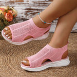 Breathable Mesh Open Toe Sandals