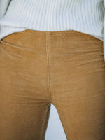 Full Size Corduroy Flare Pants Plus Size