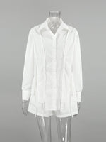 Button Up Shirt and Shorts Set