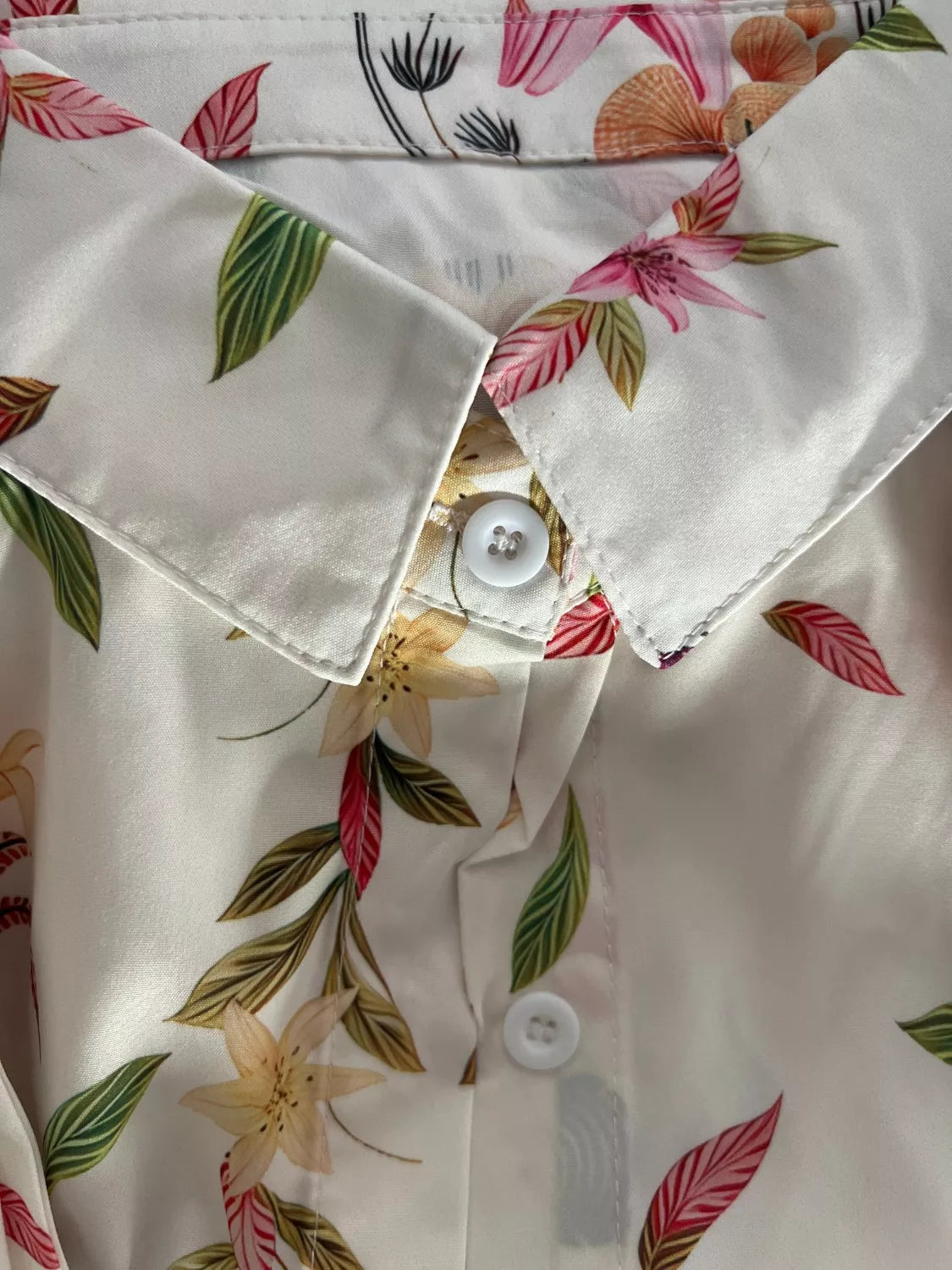 Printed Tie Waist Half Sleeve Romper