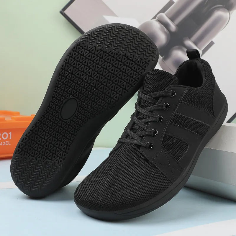 Breathable Mesh Round Toe Athletic