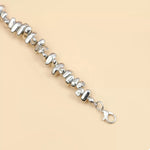 Silver-Plated Heart Necklace