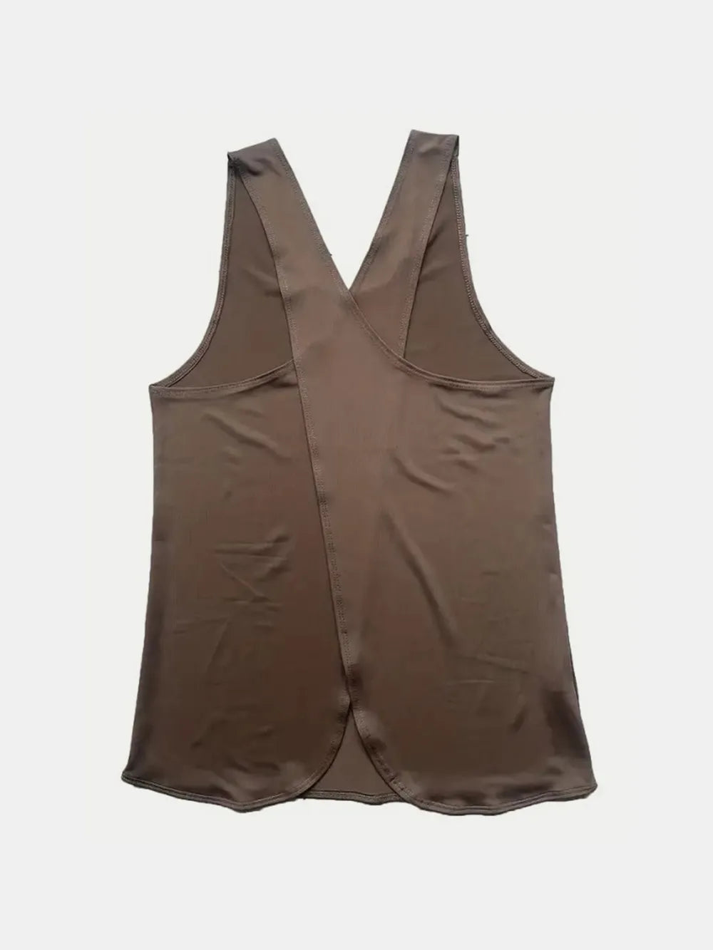 Crisscross Scoop Neck Active Tank - Ladyez