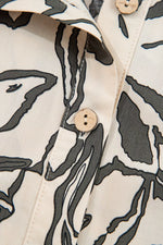 Floral Print Button-Down Shirt