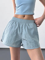 Elastic Waist Active Shorts - Ladyez