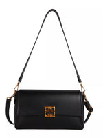 Leather Flap Crossbody Bag