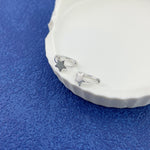 925 Sterling Silver Star Earrings