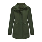 Full Size Fur Hooded Warm Winter Parka Outerwear Plus Size
