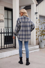Casual Plaid Long Sleeve Shirt