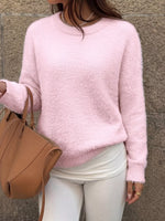 Fluffy Long Sleeve Sweater
