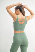 MONO B Venice Cloud Light U-back Active Tank - Ladyez