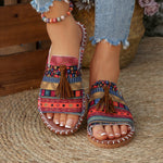 Tassel Open Toe Sandals