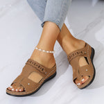 Open Toe Wedge Sandals
