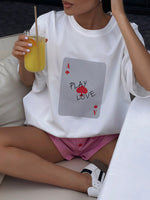 Graphic Round Neck Half Sleeve T-Shirt