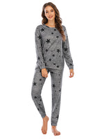 Star Top and Pants Lounge Set - Ladyez