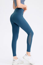 Wide Waistband Slim Fit Long Sports Pants - Ladyez