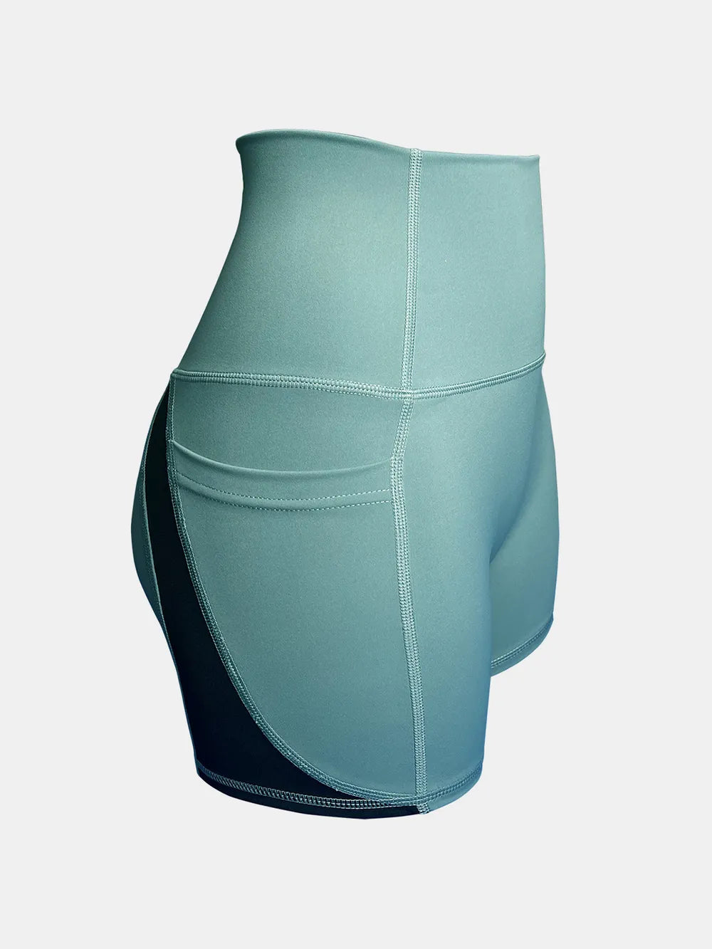 High Waist Active Shorts - Ladyez