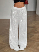 Sequin Wide Leg Pants