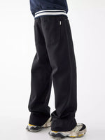 Men's Wide Leg Jeans with Pockets