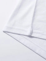 Rabbit Round Neck Short Sleeve T-Shirt