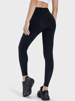 Millennia Pocketed High Waist Active Leggings - Ladyez