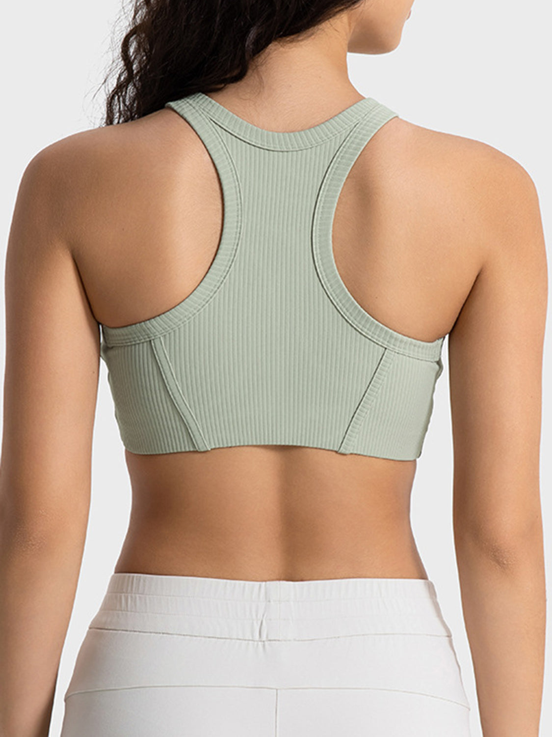 Millennia Wide Strap Cropped Sport Tank - Ladyez