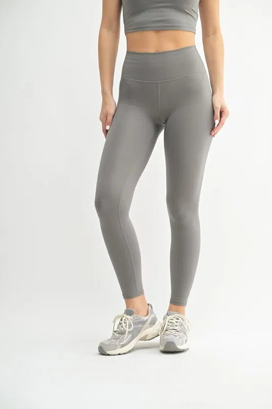 MONO B Venice Cloud Light Contour High-Waisted Leggings - Ladyez