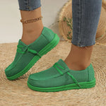 Round Toe Slip-Ons