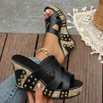 Open Toe Wedge Sandals