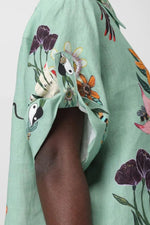 Tropical Paradise Floral Print Shirt and Shorts Set