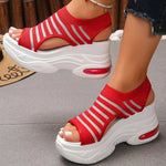 Open Toe Platform Sandals