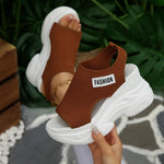 Open Toe Platform Wedge Sandals