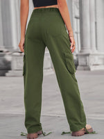 Drawstring Cargo Jeans - Ladyez