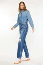 Kancan Ultra High Rise 90's Boyfriend Jeans - Ladyez