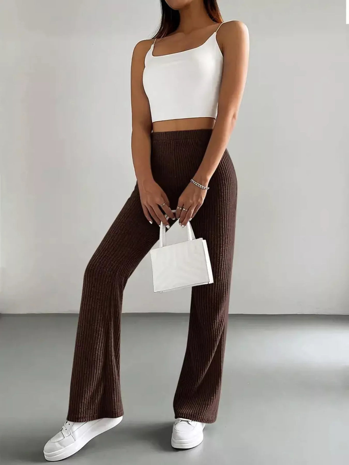 High Waist Flare Pants