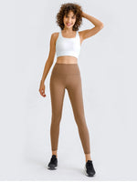 Millennia Double Take Square Neck Racerback Cropped Tank - Ladyez