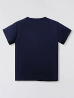 Children's Truck & Helicopter Graphic Casual T-Shirt