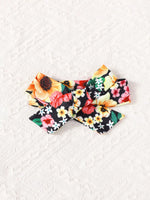 Children's Floral Bell Sleeve Top and Pants Set