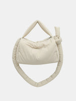 Puffy Nylon Medium Crossbody Bag